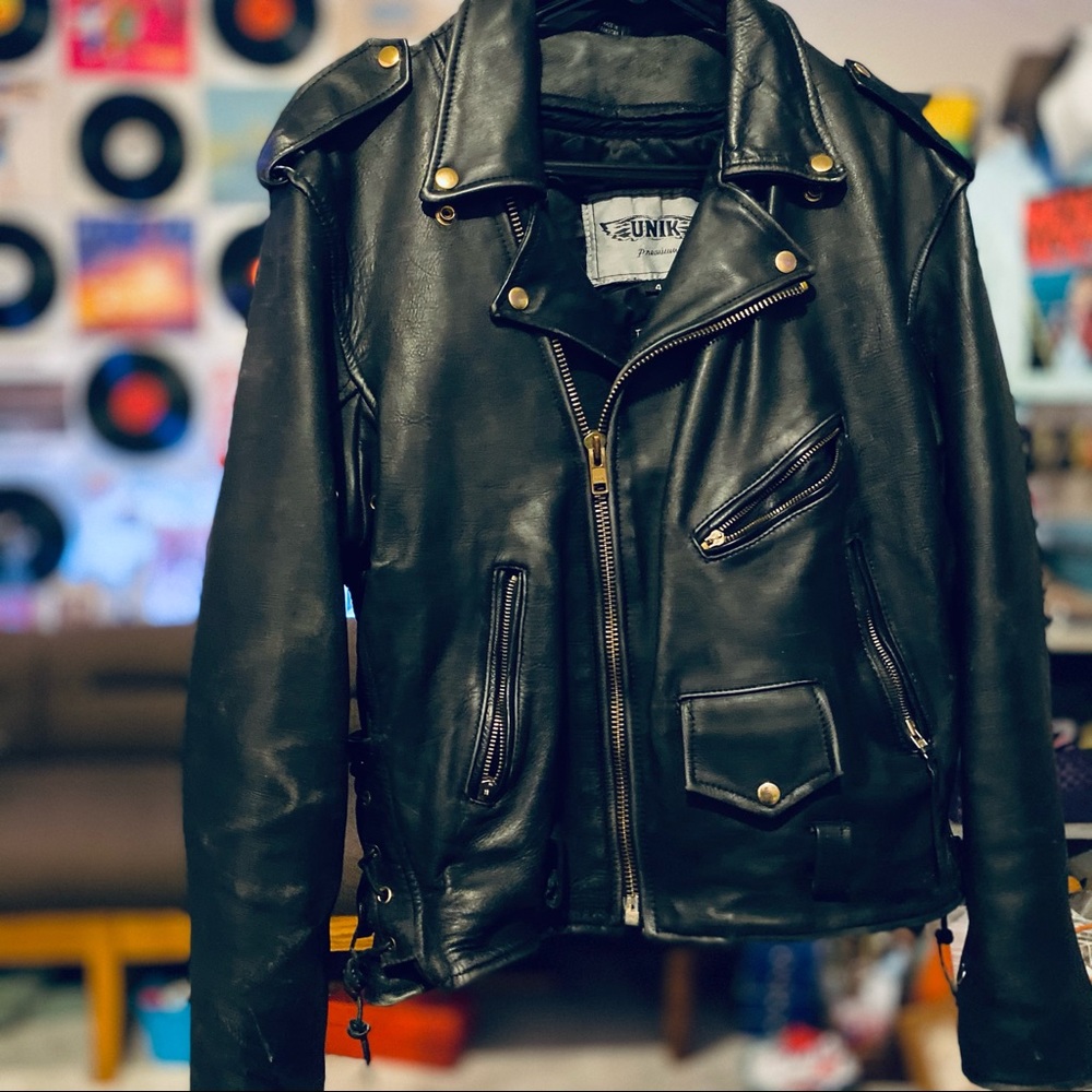 UNIK LEATHER RIDING JACKET